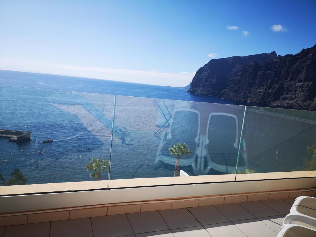 Luxury Apt. With Stunning Sea View Acantilado de los Gigantes Exterior foto