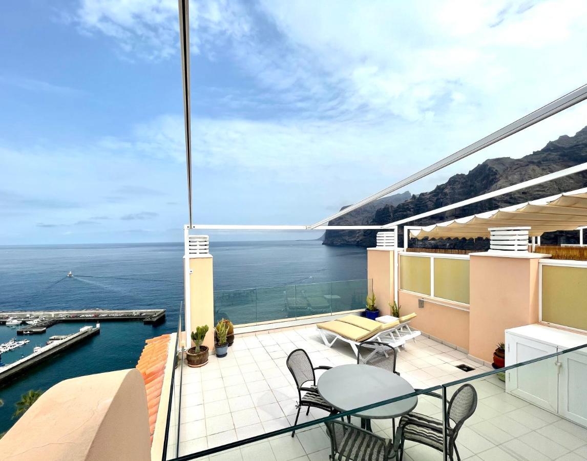 Luxury Apt. With Stunning Sea View Acantilado de los Gigantes Exterior foto